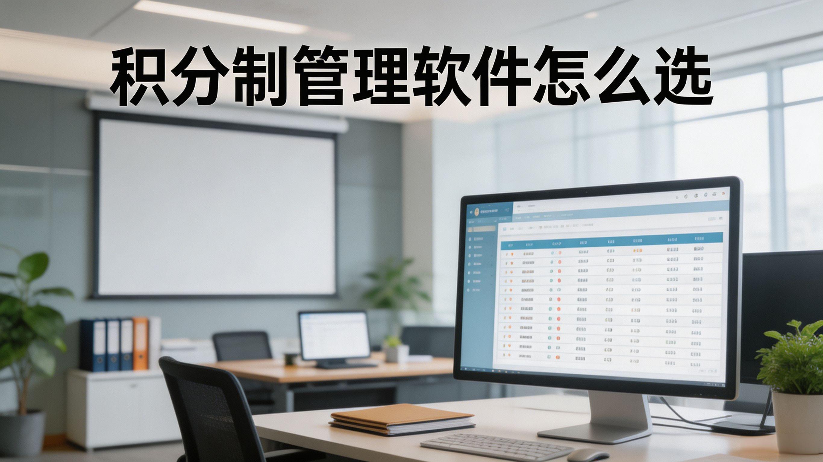 积分制管理软件怎么选?3条避坑原则+4条选型标准